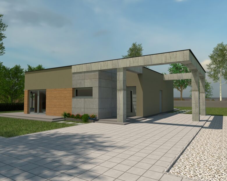 Tęczowy eco – wizualizacja